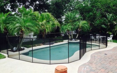 Weather Resistant Pool Fence