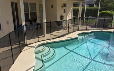 Metro West Pool Safety Fence