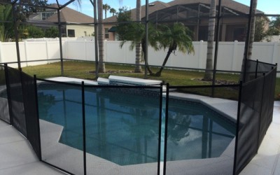 Winter Garden Pool Fence