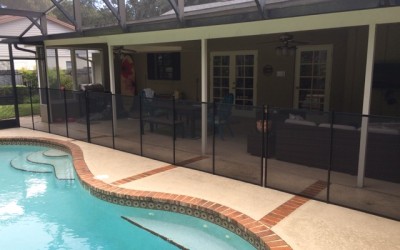 Pool Guard Fence