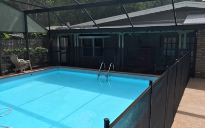 Colonial Town Pool Fence