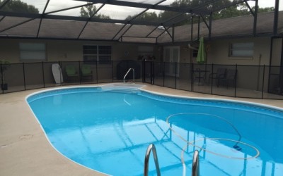 Pool Fence In Longwood