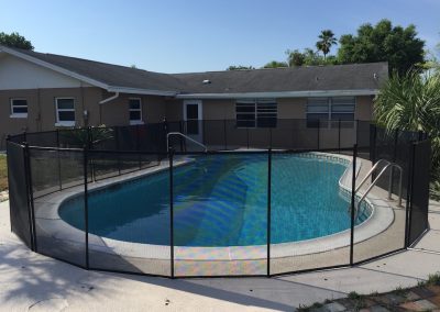 Pool Winter Park Fence