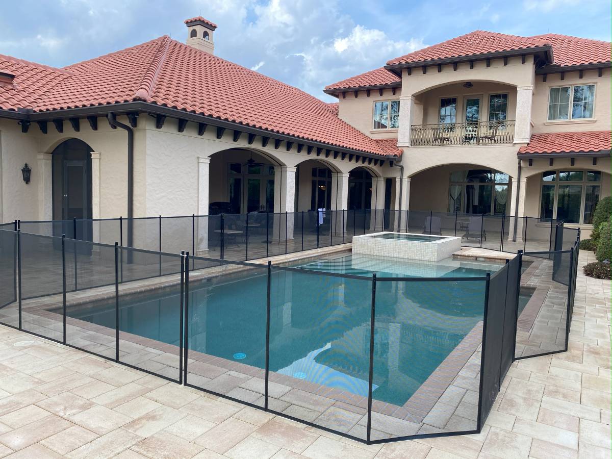 New Pool Fence Install Central Florida