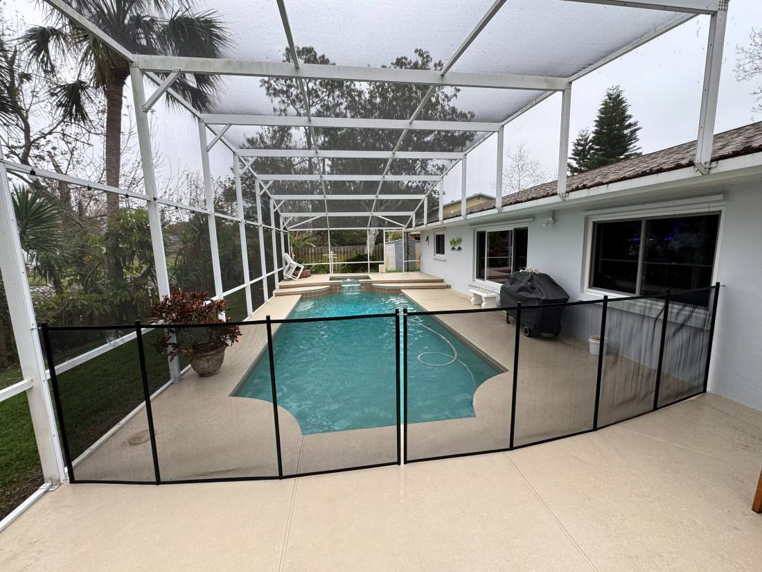 Safety Pool Fence is a Life Saver