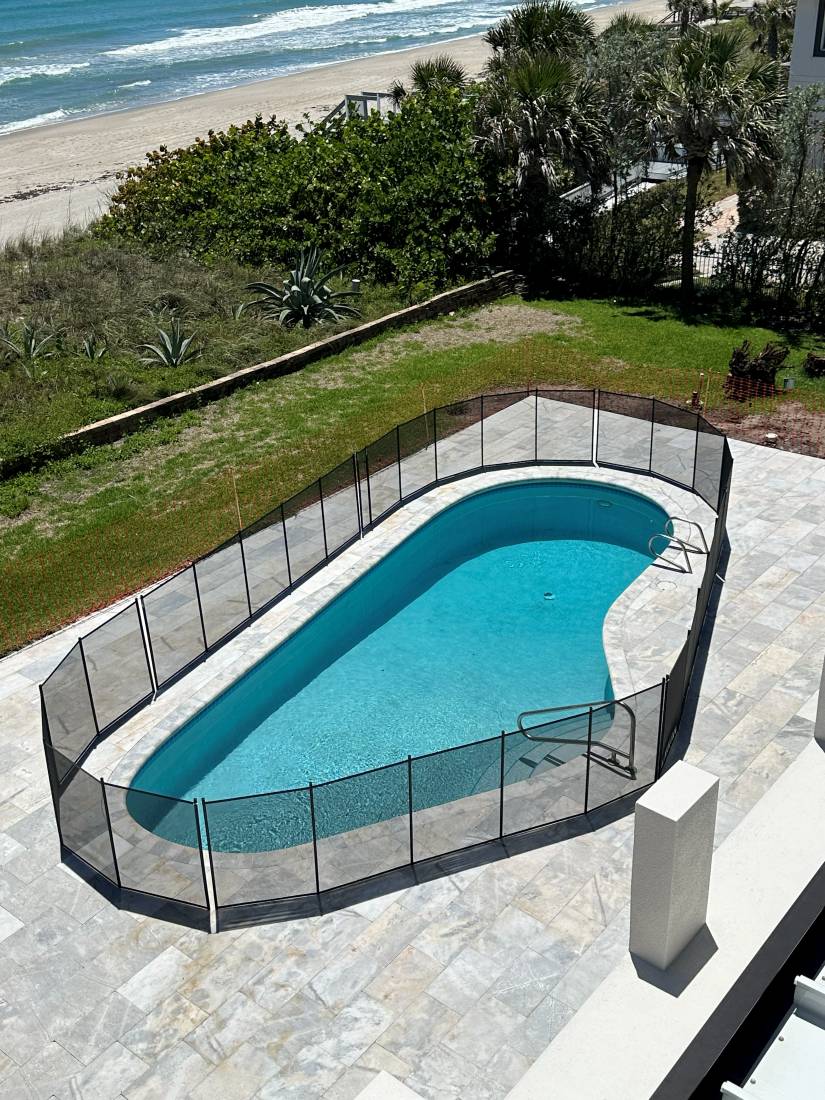 Pool Fence Prevents Water Accidents