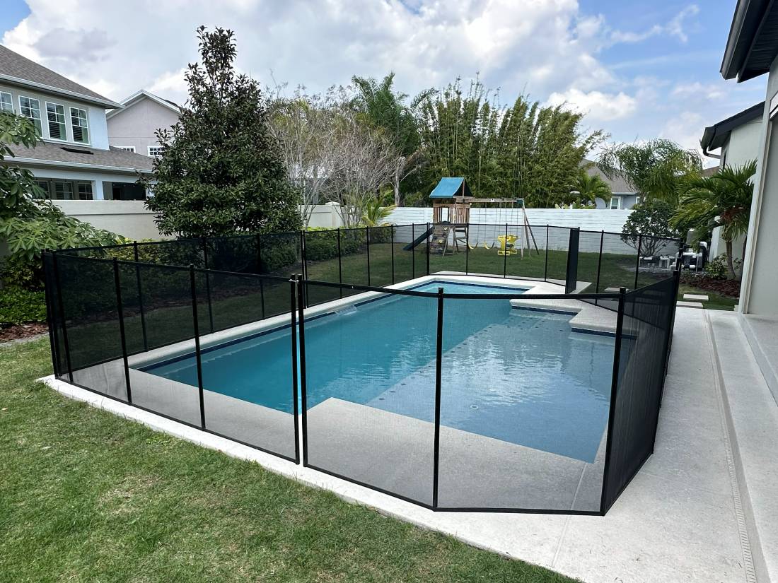 Pool Fence is Removable